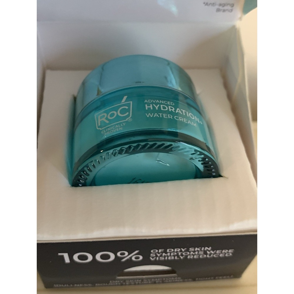 RoC Advanced Hydration+ Water Cream Fragrance Free Hyaluronic Acid  1.7oz NEW! - Picture 3 of 3